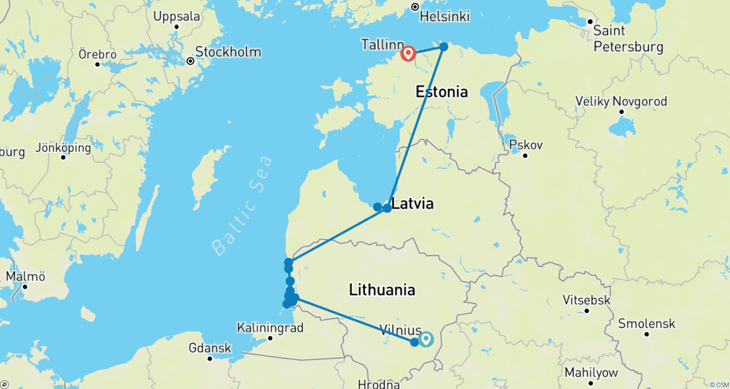 Cycling the Baltic States