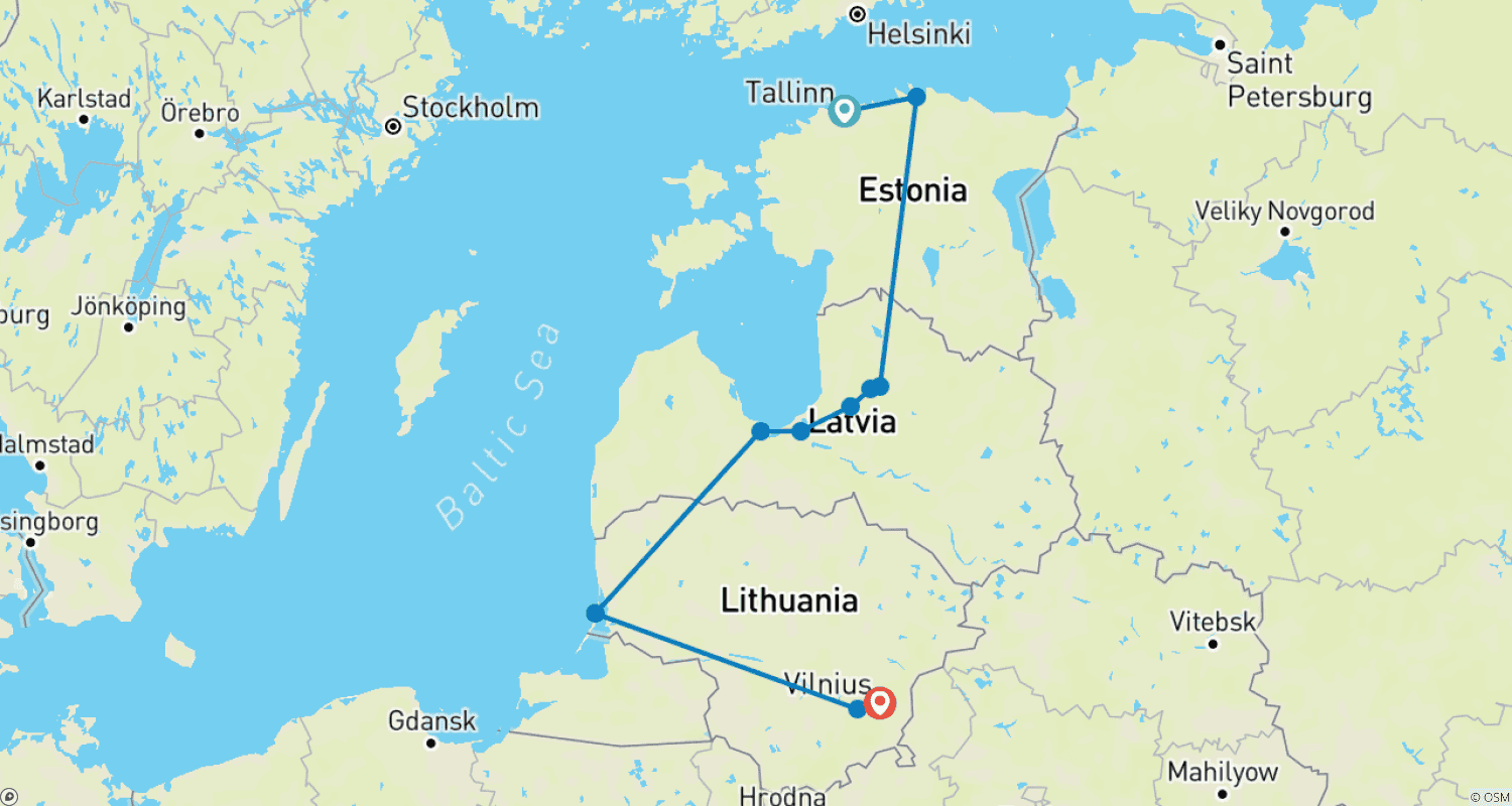 Walk Estonia, Latvia & Lithuania
