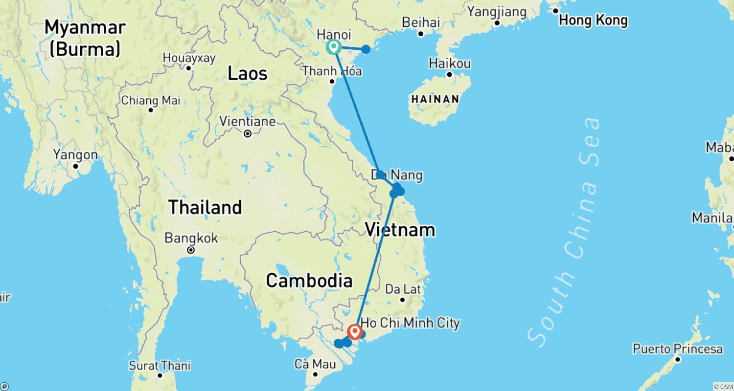 Walking in Vietnam