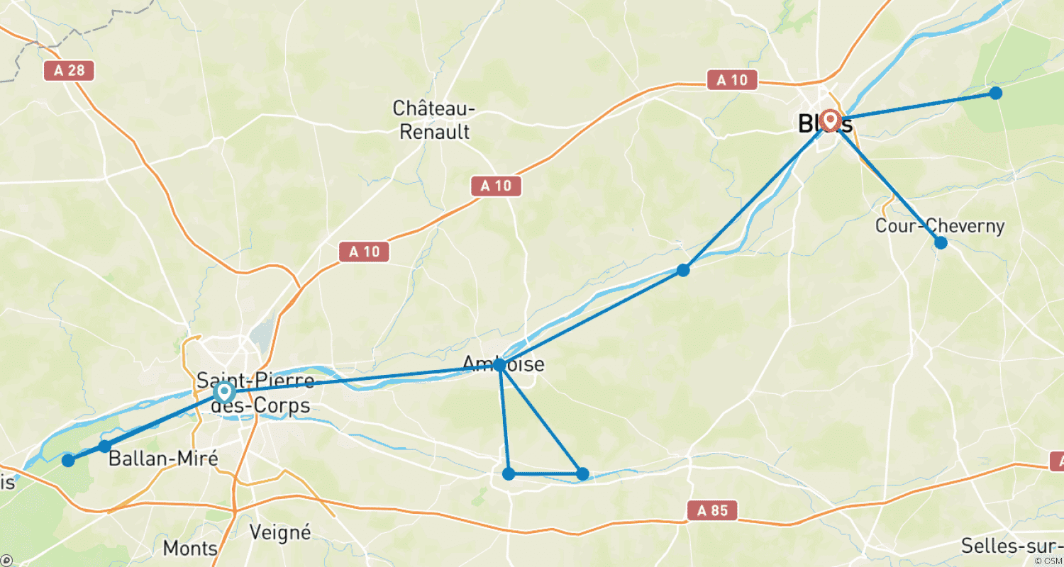 Cycling in France - Loire Valley