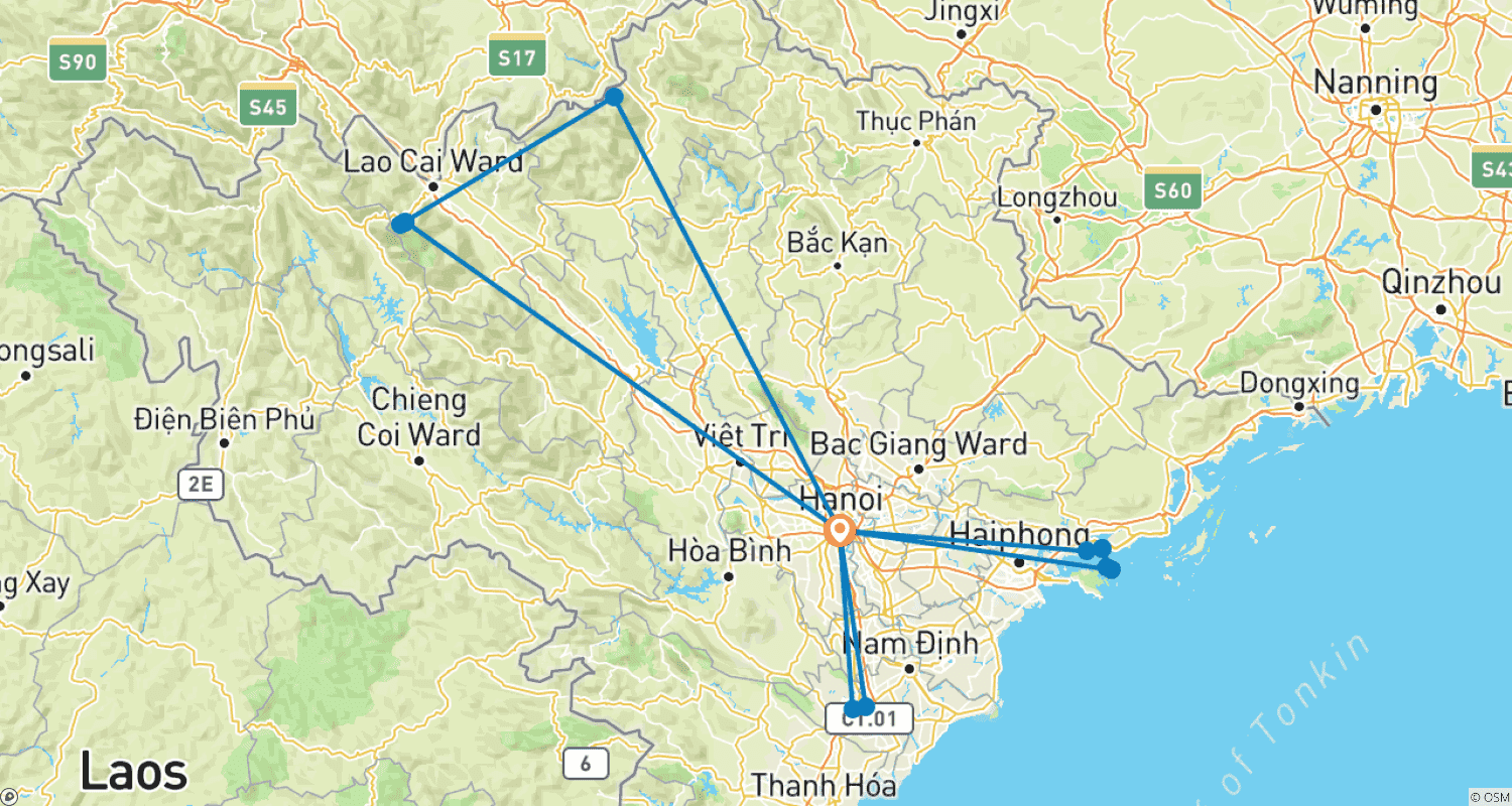 Discover Hanoi with Sapa Trekking & Cruising on Halong Bay