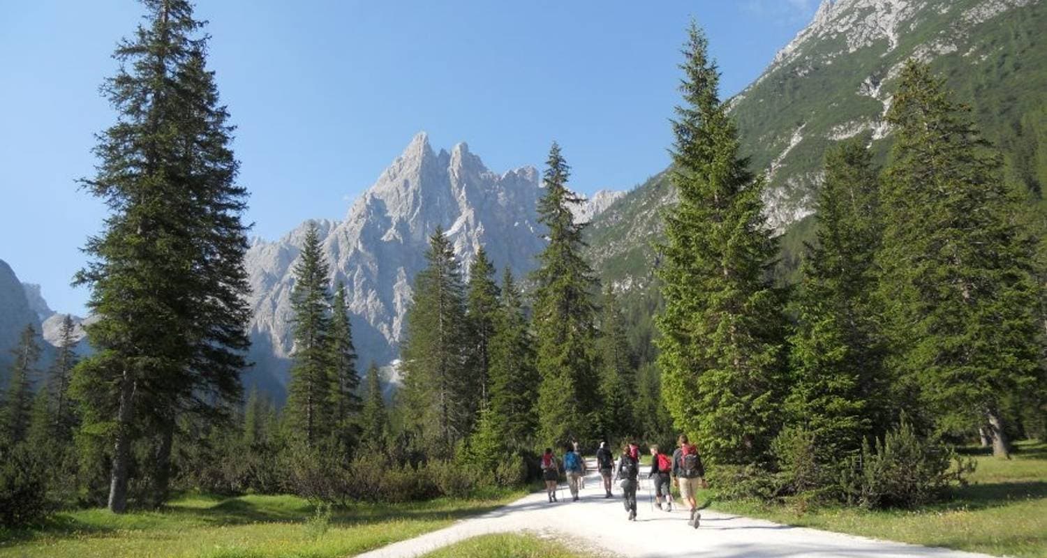 Hiking in the Dolomites