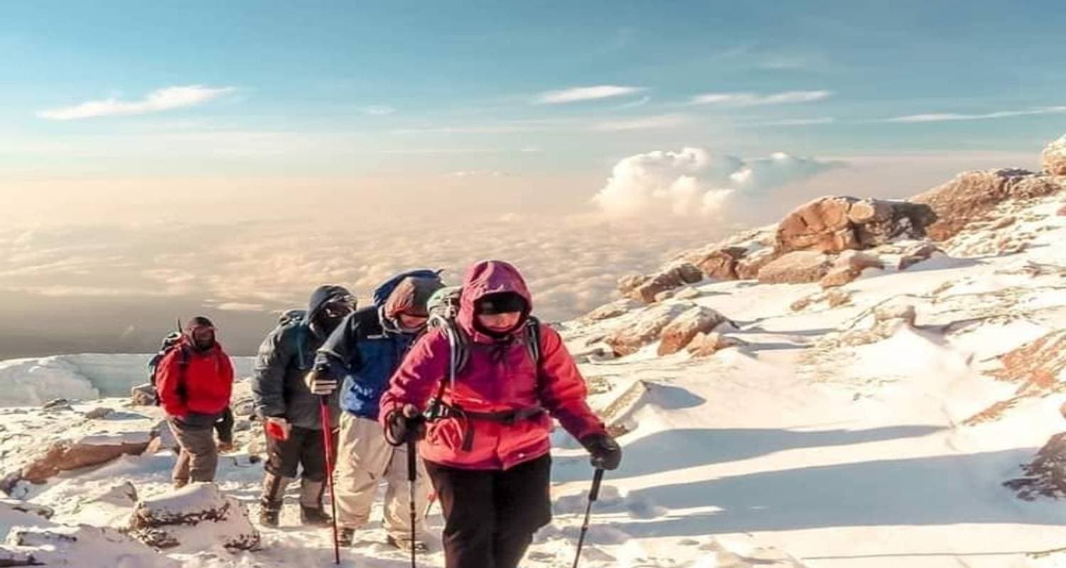 Mount Kilimanjaro Climbing Group Joining Via Machame Route 9 Days Tanzania (all accommodation & transport are included)