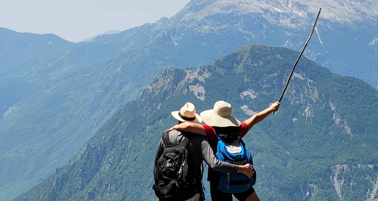 Self-Guided Hiking Tour: Theth National Park, Valbona Valley & Koman Lake in