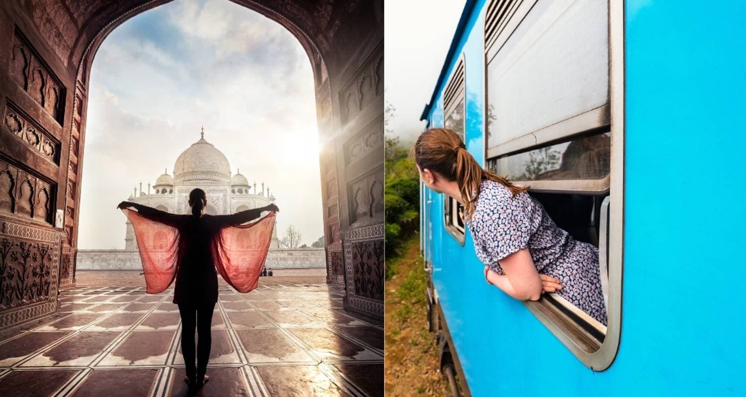 Golden Triangle Tour with Train/Rail Ride - Taj Mahal & Train Ride