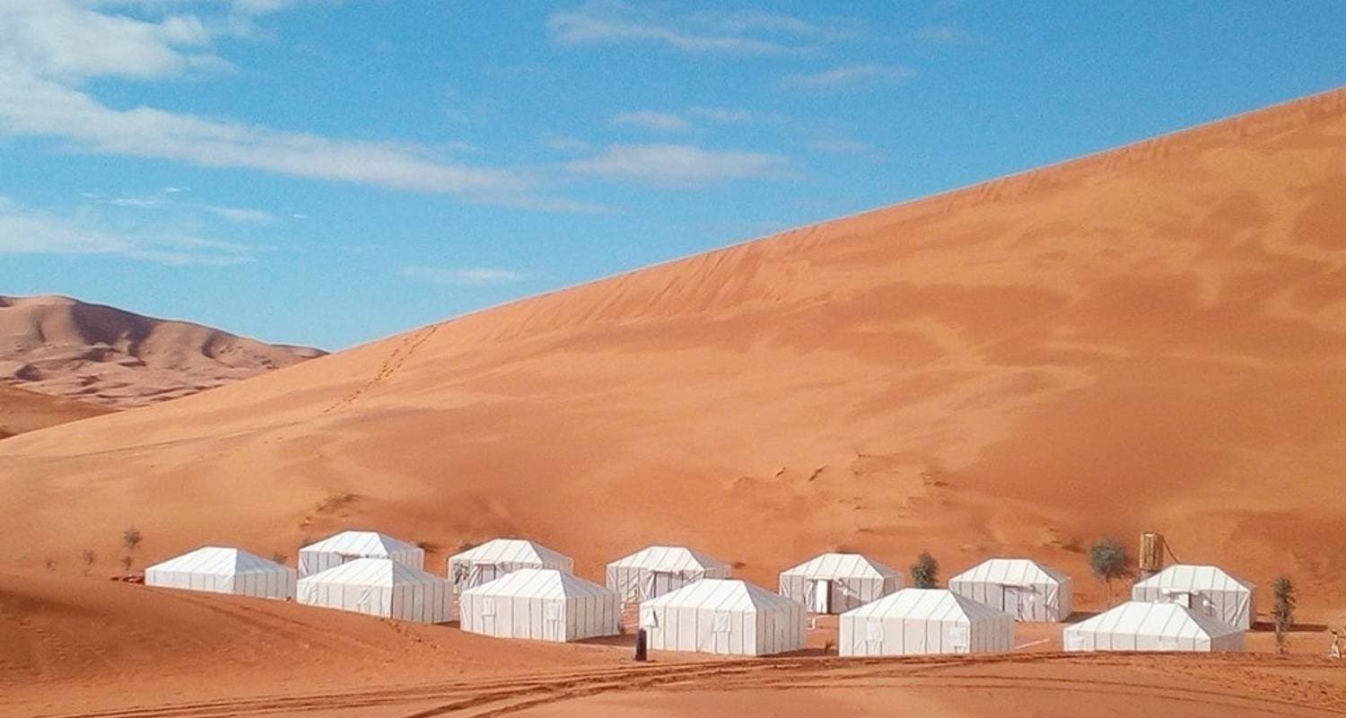 Desert Tour from Marrakech to Fes with Luxury Camp