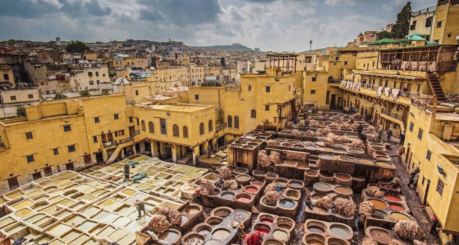 Private Tour from Marrakech visiting the Desert, Fes, & Chefchaouen