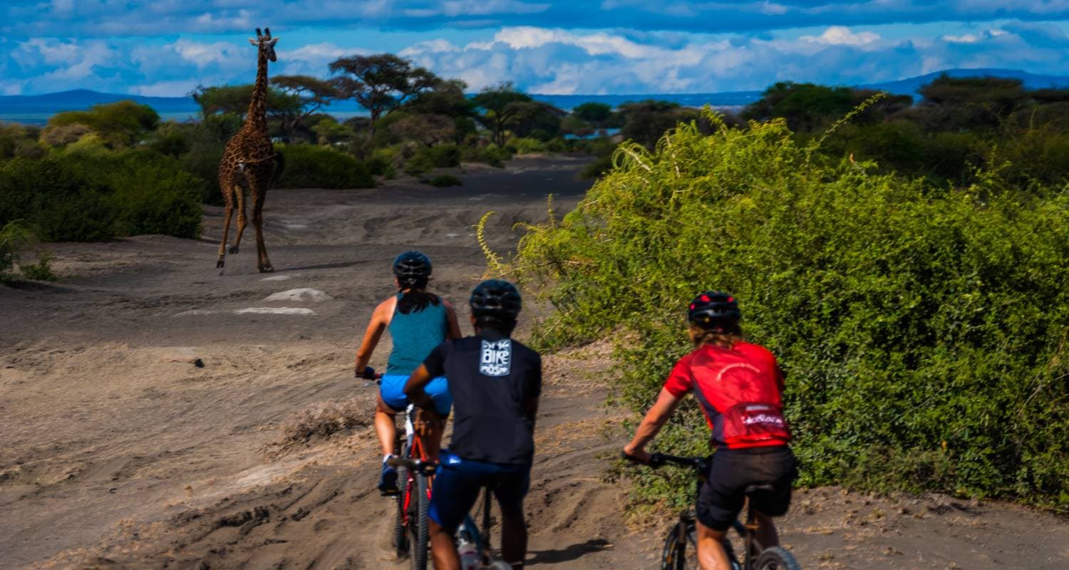 Cycling from Kilimanjaro to Ngorongoro Crater