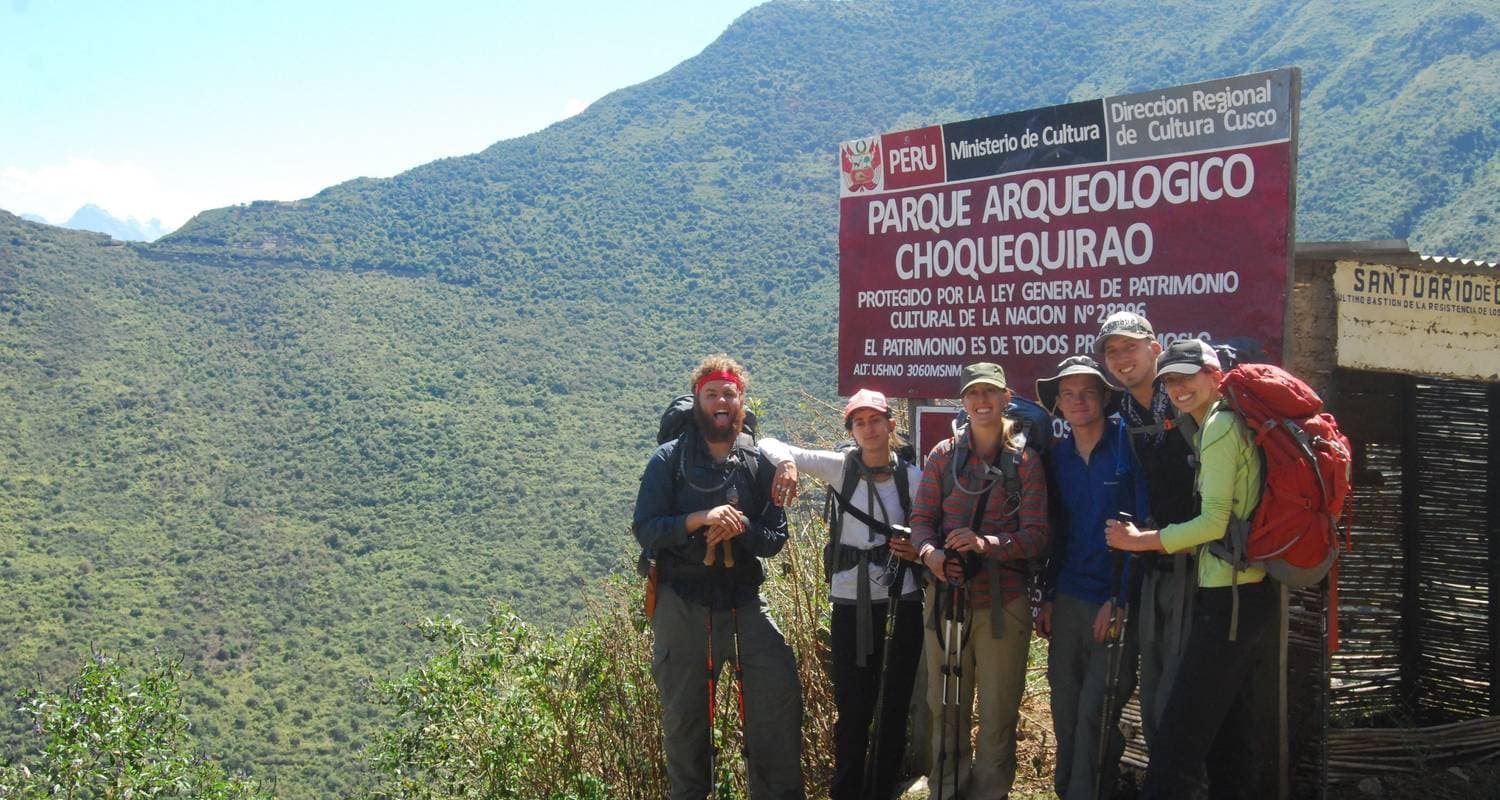 Choquequirao trek to Machu Picchu 6 Days /