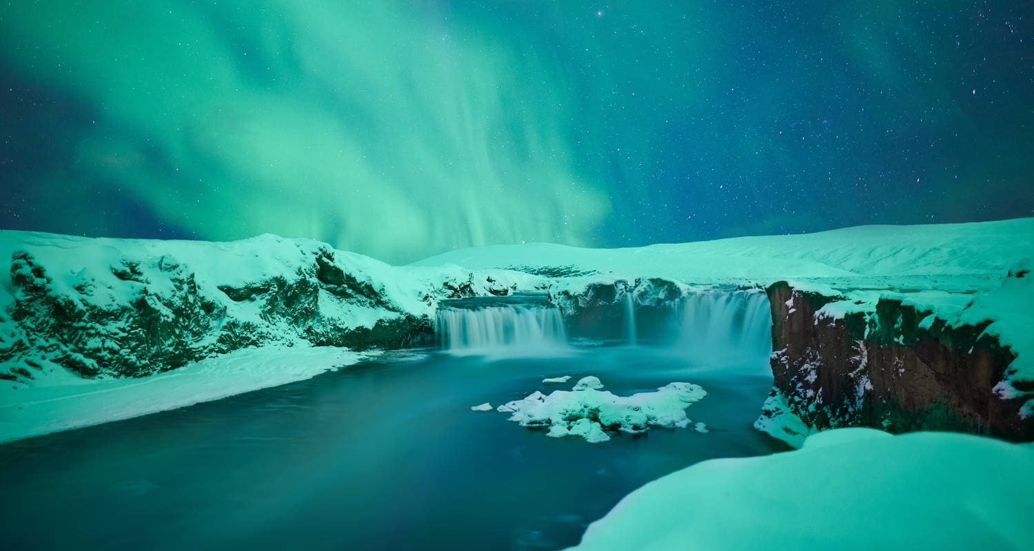 Around Iceland Winter Minibus Tour