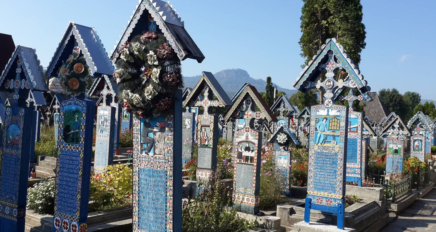 Private 8-Day UNESCO Tour Transylvania Sites, Bucovina Painted Monasteries, Maramures Wooden Churches & Sapanta Merry Cemetery