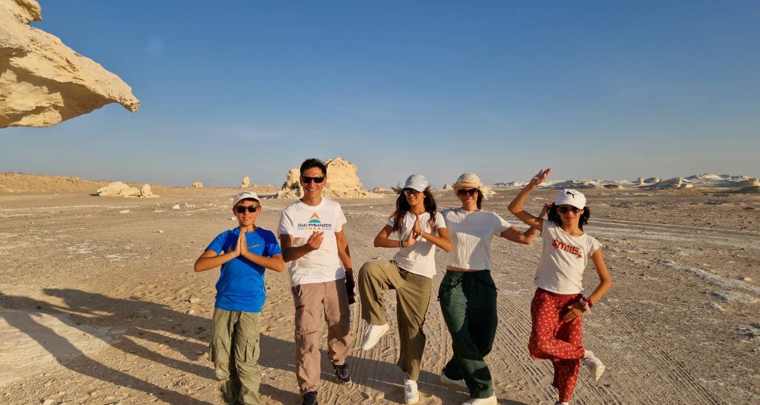 Full-Day Private Tour to White Desert & Bahariya Oasis Tour
