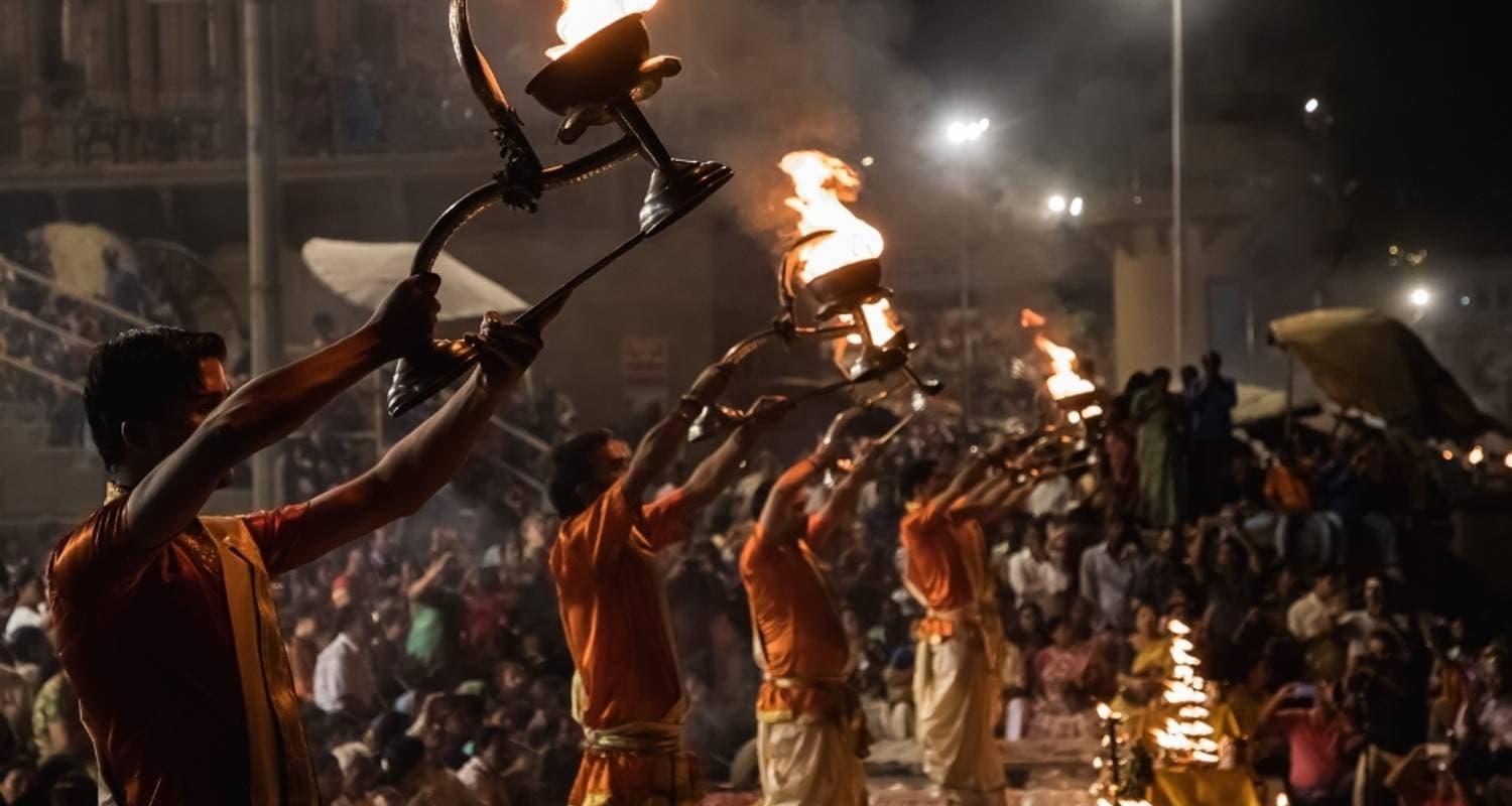Golden Triangle with Ranthambore & Varanasi - Spirituality Tigers Ganges Taj Sunrise/Sunset