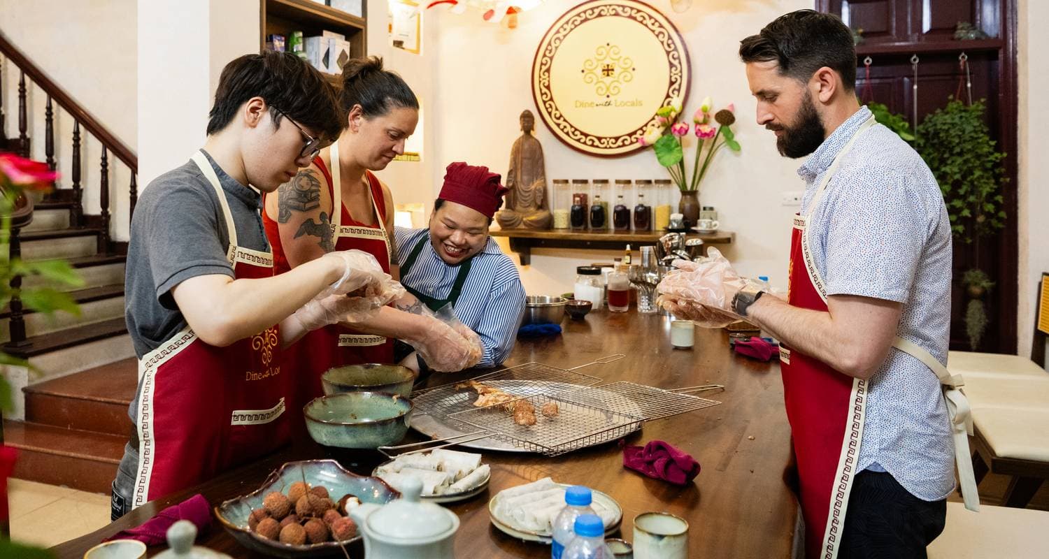 Experience Vietnamese Cooking Class & Coffee Workshop — photo 2