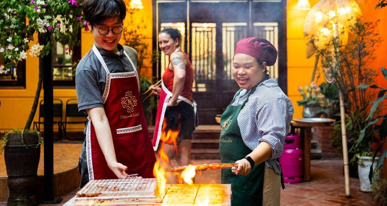 Small-Group Cooking Class with Market Visit: Free Pick-up, Recipe Book, Unlimited Wine & Much More!