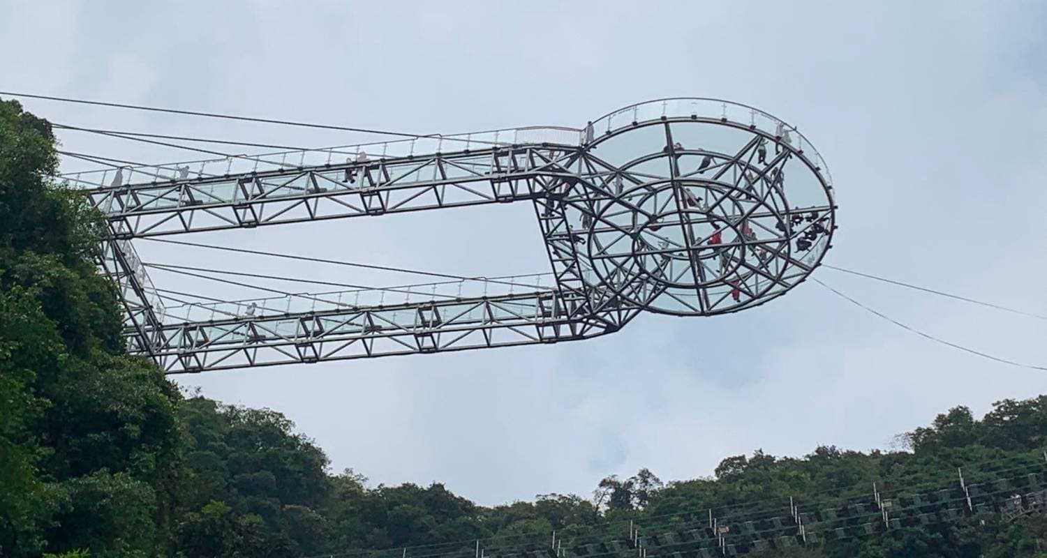 Private Day Tour to Gulong Canyon Glass Bridge from Guangzhou