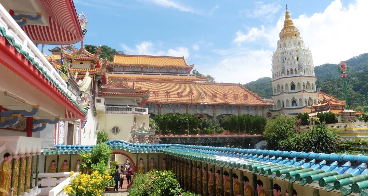 in Penang Including George Town Heritage , Penang Hill & Temple with amazing Leisure Tour Cycling At Balik Pulau then Round Island Discovery