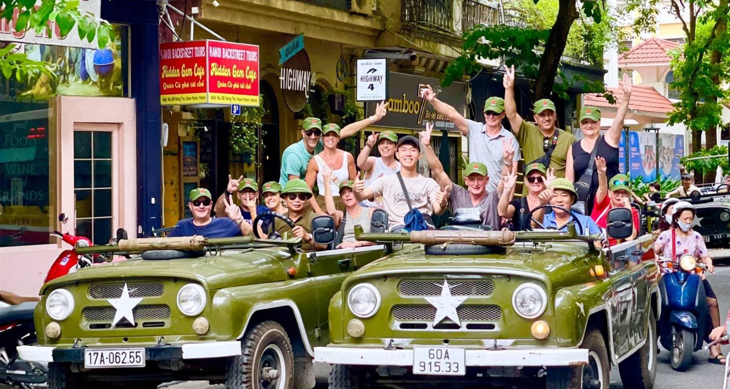 Half Day Hanoi Highlight & Hidden Gem On Vintage Jeep Tours - Join-in Tour