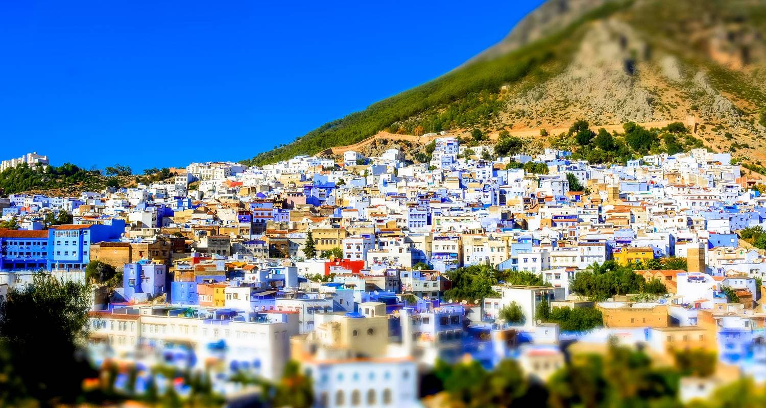 From Casablanca : 9-Days Private Morocco Tour : Chefchaouen, Fes, Desert & Marrakech