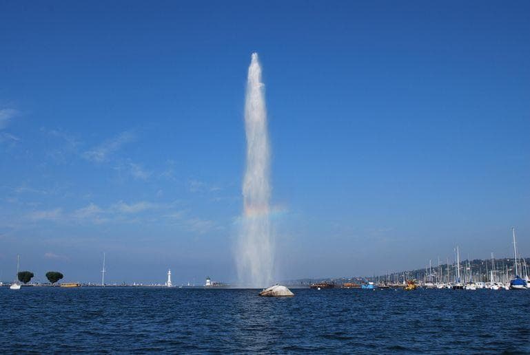 Geneva Water Fountains (Jet d’Eau)