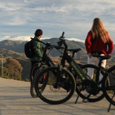 Granada: Alhambra and Sierra Nevada Sunset Views by E-Bike