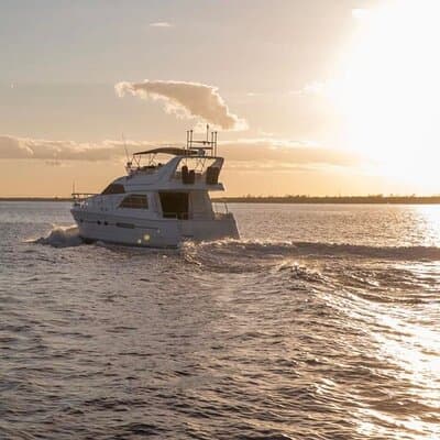 2 Hour Sunset- 60' Neptunus Tulum, Playa del Carmen, Riviera Maya