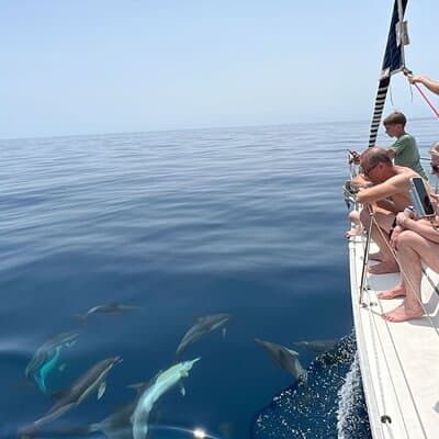 Experience sharing sailboat Marbella, dolphins, drinks ,elan 37
