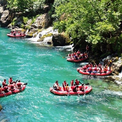 Trip to Koprulu Canyon Adventures River and Canyoning Rafting