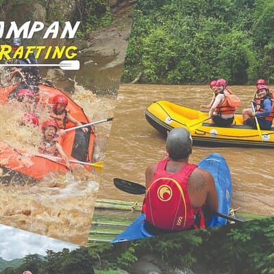 Safety whitewater rafting in Chiangmai by Khampan Rafting