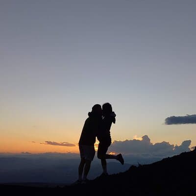 Mount Etna Sunset with sicilian tasting
