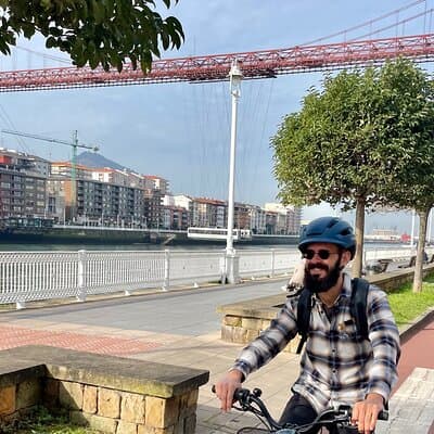 Getxo Seaside E-bike Tour From Industrial Bilbao to the Coast