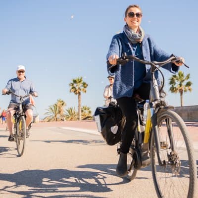 Barcelona Gaudí eBike Tour with Park Güell Ticket