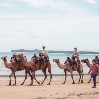 Darwin: Beach Camel Ride at Mindil Beach
