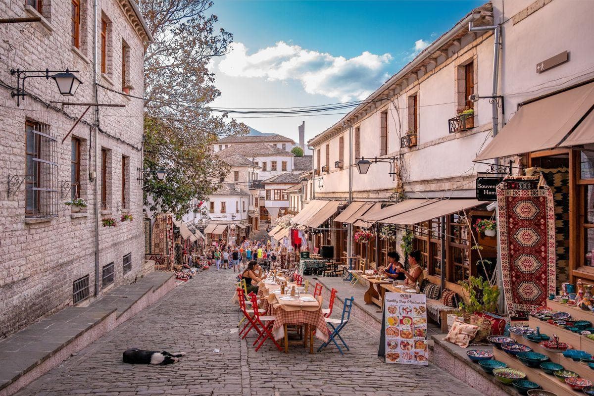 Gjirokastra Bazaar