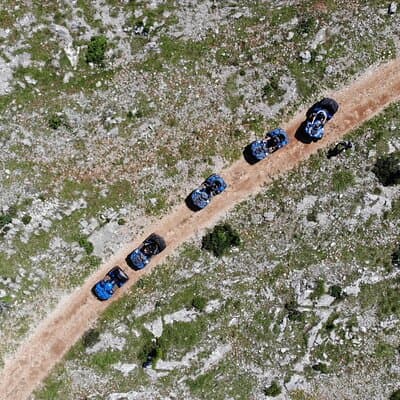 From Split: Small group ATV ride in Dinara NP