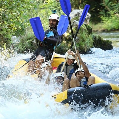 River Rafting from Split- Cliff Jumping- Cave Visit