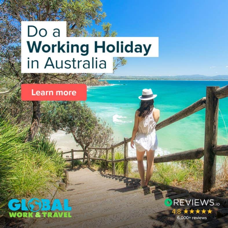 Use Global Work and Travel for your Australian Working Holiday Visa