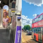 G Adventures And Intrepid Travel advertising on the London transport system