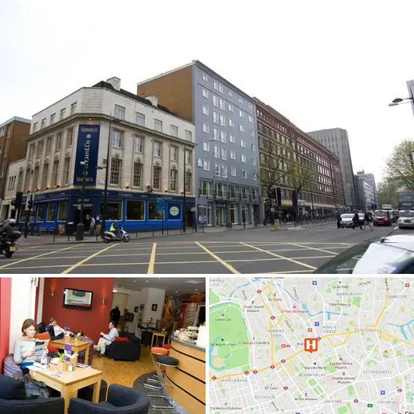 Photos of the YHA London St Pancras hostel