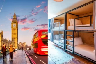 A showcase of the cheapest hostels in London