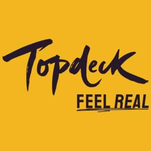 The official Topdeck Travel logo