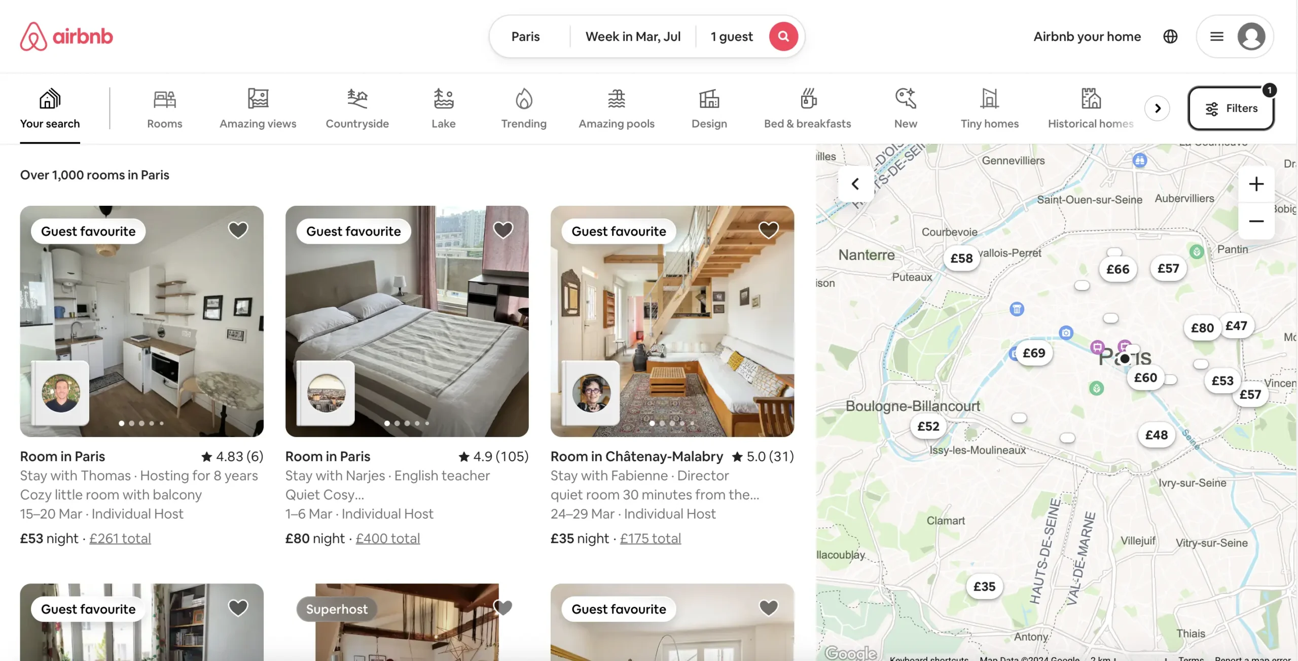 Airbnb shared rooms scaled