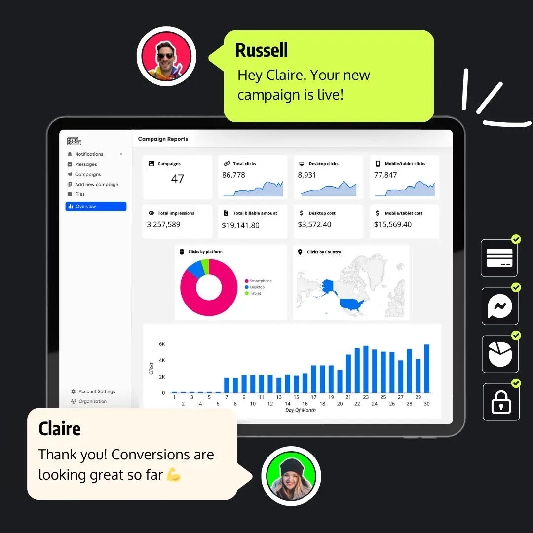 report dashboard